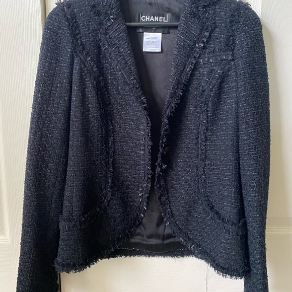 CHANEL Black Tweed Jacket SOLD - Picture 12 of 12